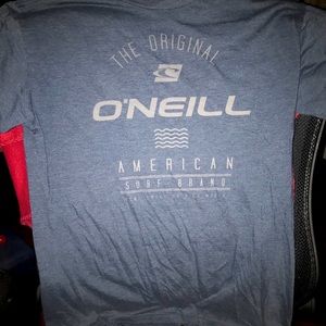 Soft blue tee; good condition